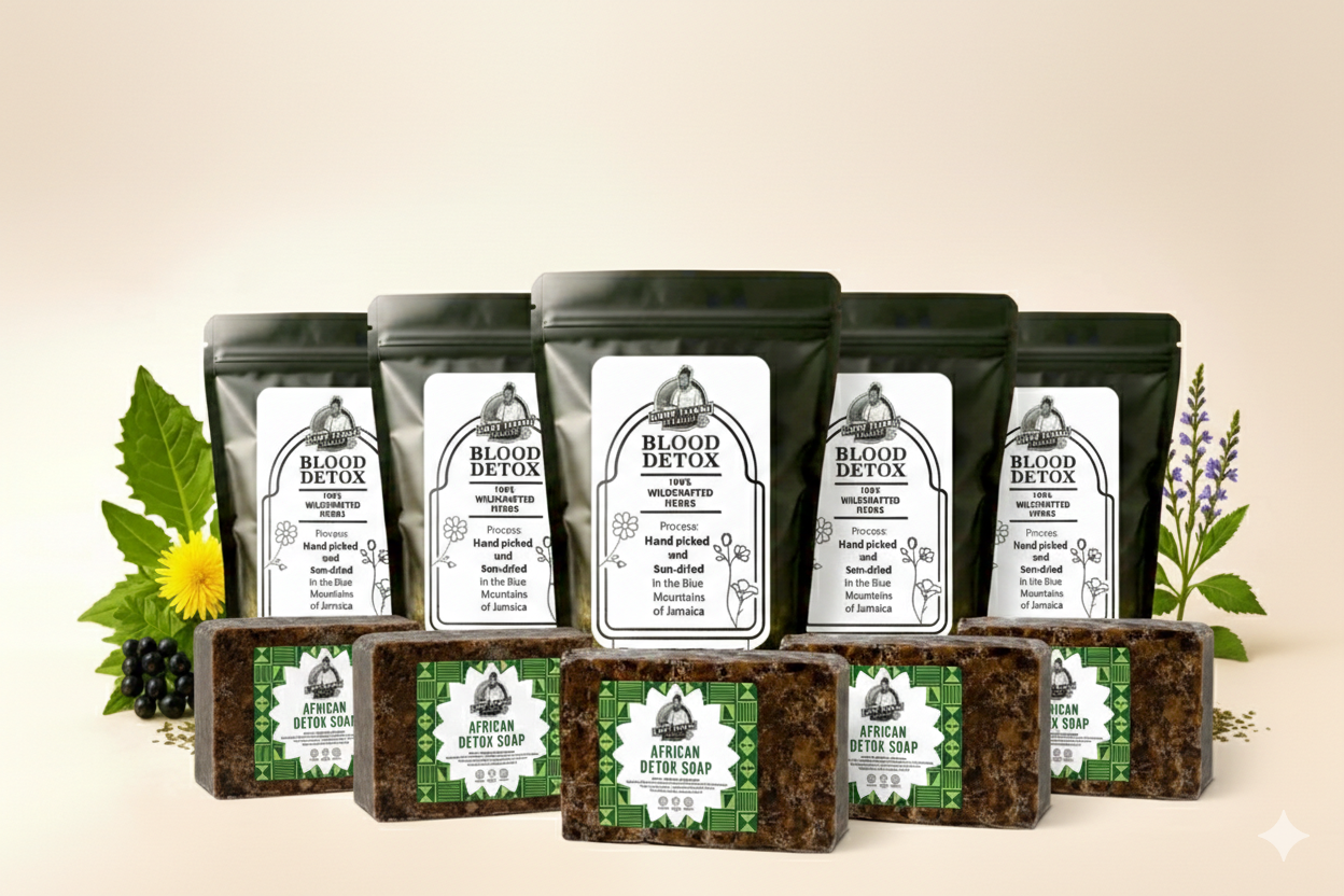 Blood Detox Tea 6 Pack + (6 Bonus Soaps)