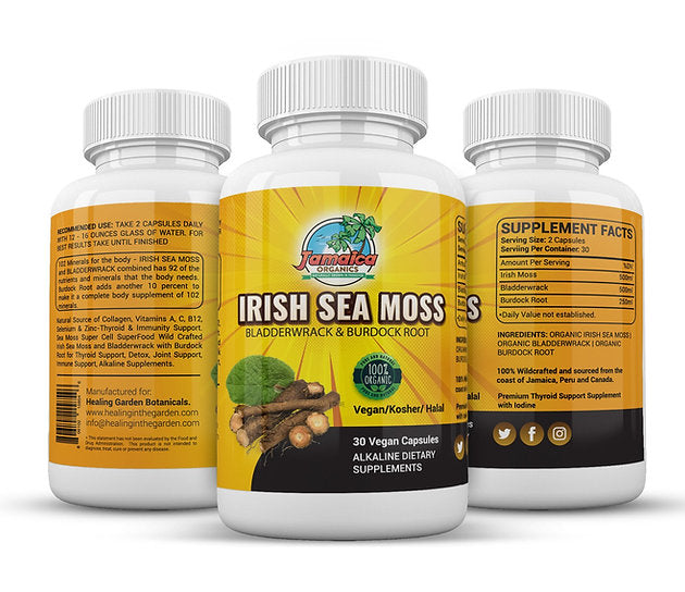 Irish Sea Moss/ Bladderwrack & Burdock Root